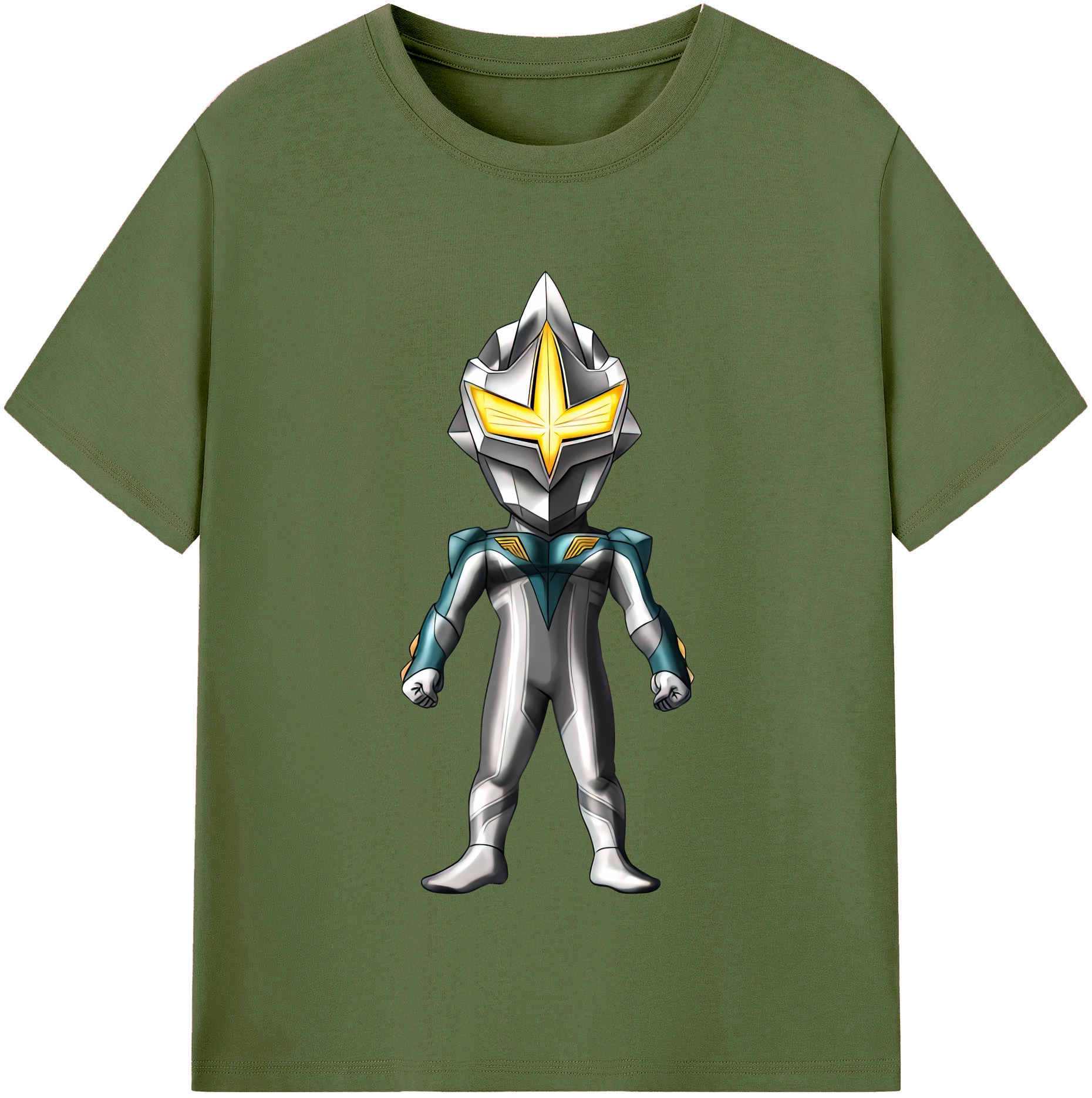 （画像用） ウルトラマン Ultraman 綿100％半袖Tシャツ（フロントプリント）